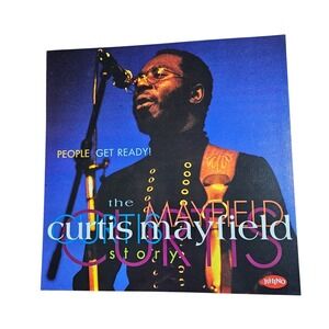 People Get Ready: The Curtis Mayfield Story 1996 Promo Album Poster 12x12 D/S